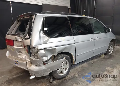 2001 Honda Odyssey Ex из США, поврежденный, VIN 2HKRL18671H565069